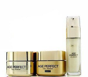ست کرم روز شب و سرم لورال loreal